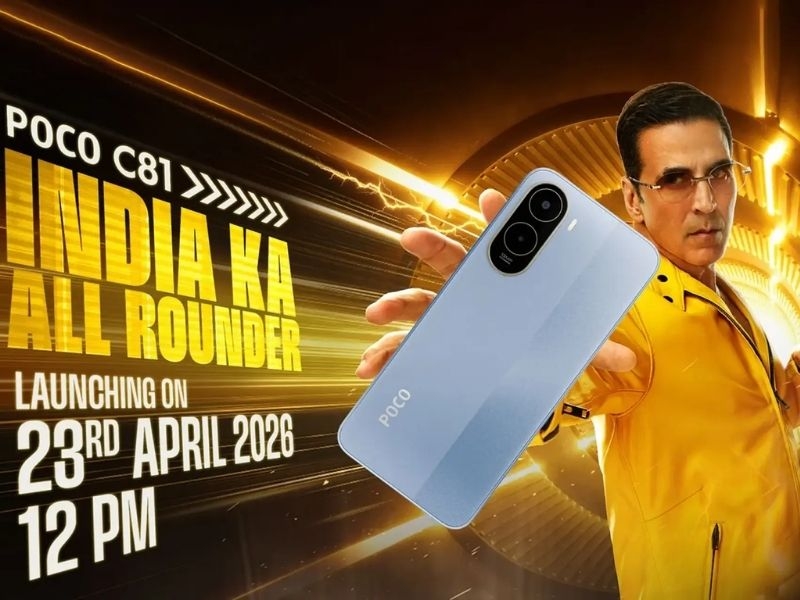 POCO C81 ra mắt: Màn hình 120Hz, pin lớn, giá dưới 3 triệu