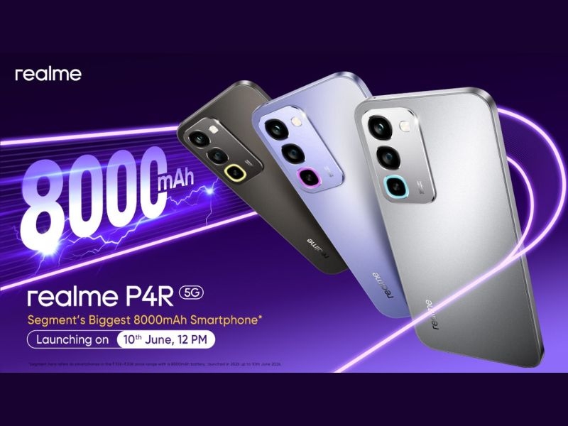 Realme P4R 5G lộ diện, chốt lịch ra mắt ngày 10/6