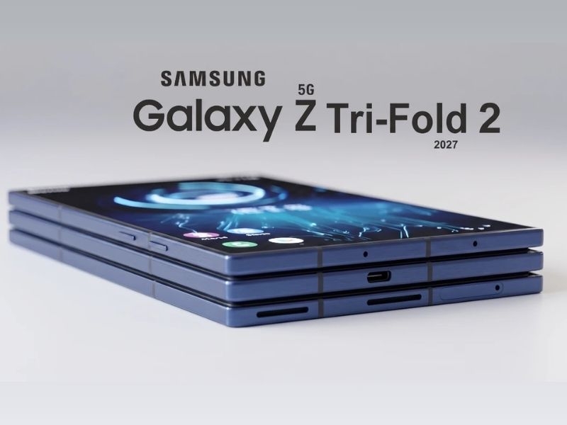 Rò rỉ thiết kế Galaxy Z TriFold 2 với bản lề nâng cấp cực mỏng