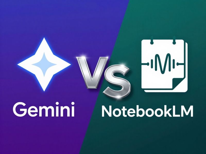 So sánh Gemini vs NotebookLM: Khác nhau thế nào?