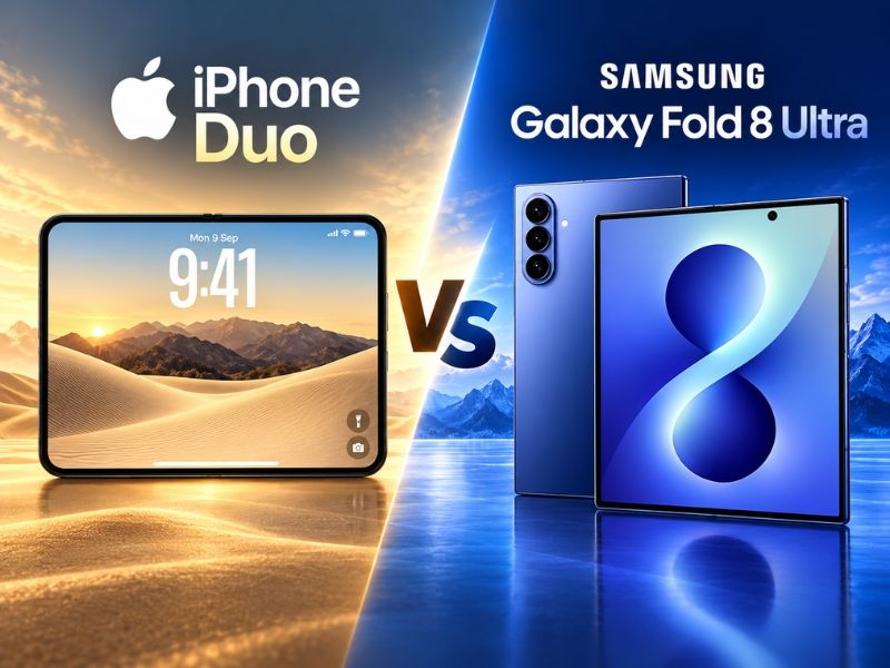 iPhone Duo vs Galaxy Z Fold8 Ultra: Máy nào đáng mua?