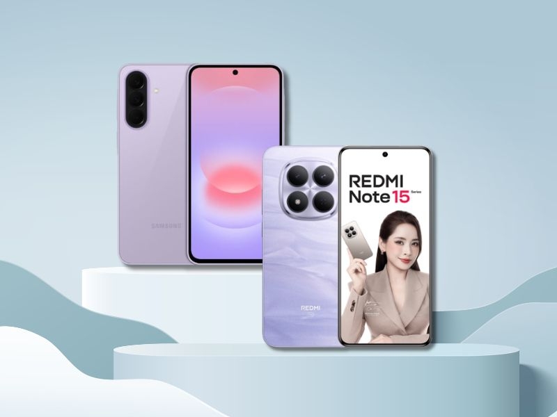 So sánh Samsung Galaxy A37 và Redmi Note 15 Pro 5G chi tiết
