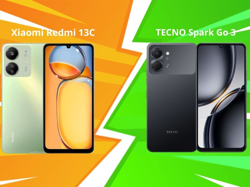 So sánh TECNO SPARK Go 3 vs Xiaomi Redmi 13C: Mua máy nào?