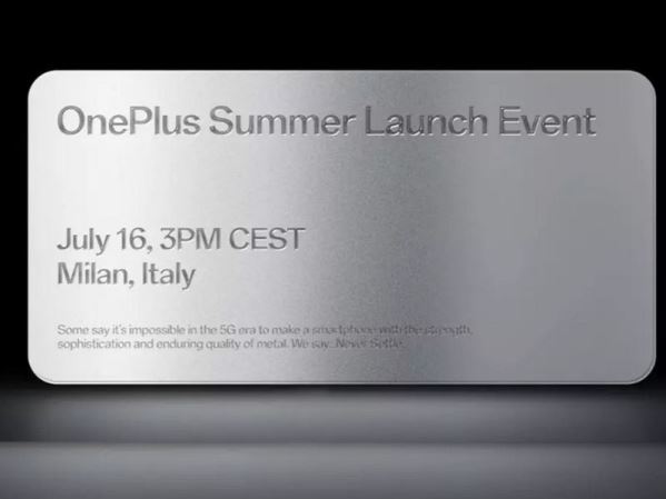 Sự kiện ra mắt OnePlus Nord 4 được lên kế hoạch diễn ra vào ngày 16 tháng 7