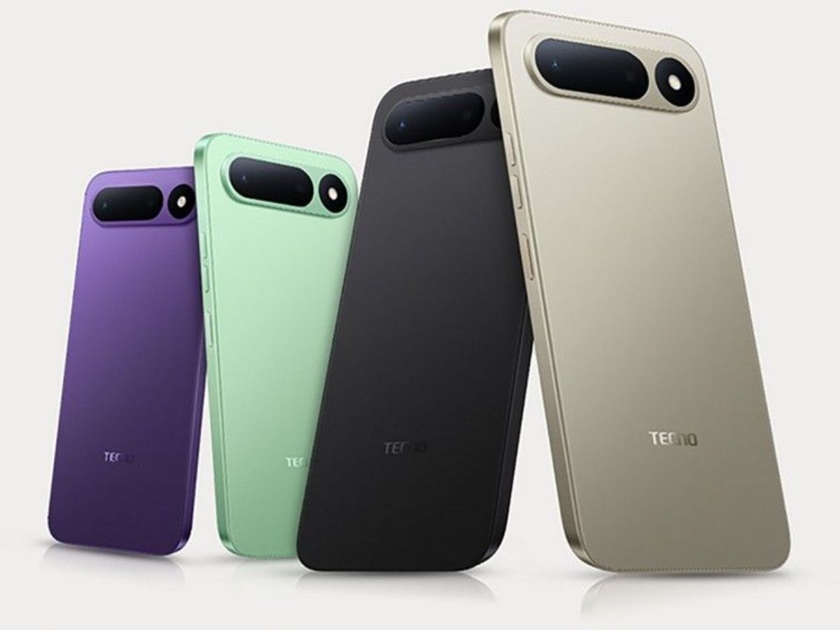 Tecno Spark 50 5G lộ teaser với pin khủng, thiết kế camera mới