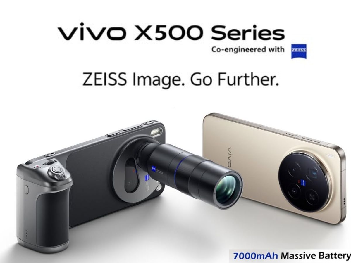 Hé lộ thông tin Vivo X500 series: Pin 7000mAh, hiệu năng mạnh