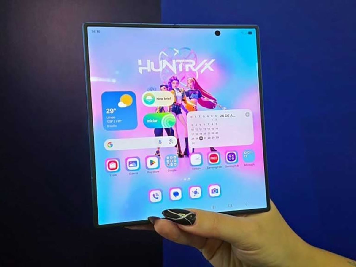 Tỷ lệ màn hình Galaxy Wide Fold 4:3 giúp tối ưu hiển thị nội dung