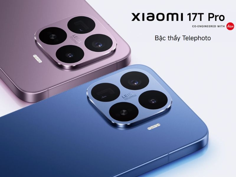 Xiaomi 17T Pro có mấy màu, đâu là phiên bản màu đẹp nhất?