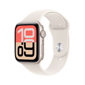 Apple Watch SE 3 GPS 44mm Viền Nhôm Dây Cao Su - bảo hành 1 đổi 1 12 tháng
