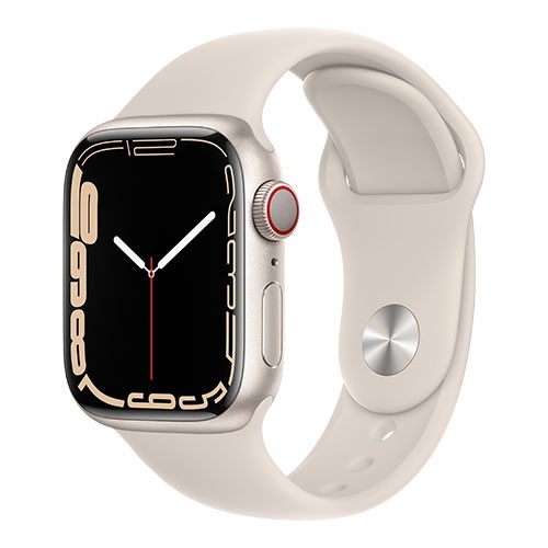 Apple Watch Series 7 41mm (GPS) Viền nhôm dây cao su | Chính hãng VN/A