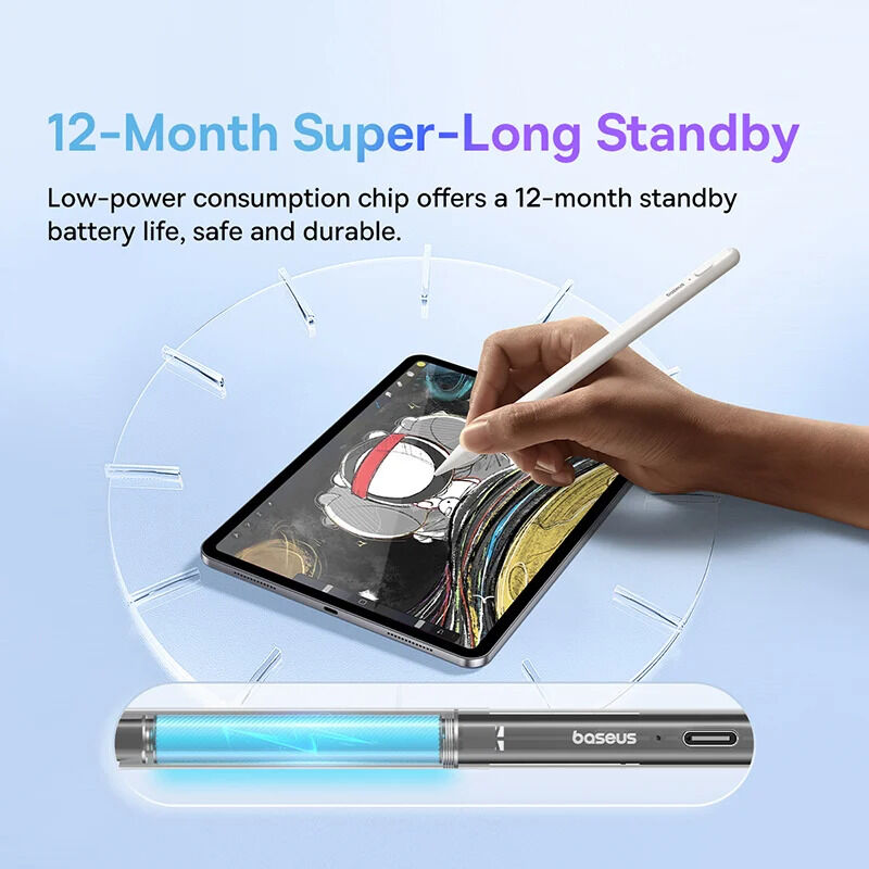 Bút cảm ứng iPad Baseus Smooth Writing 2 Lite With Led Indicator-63075