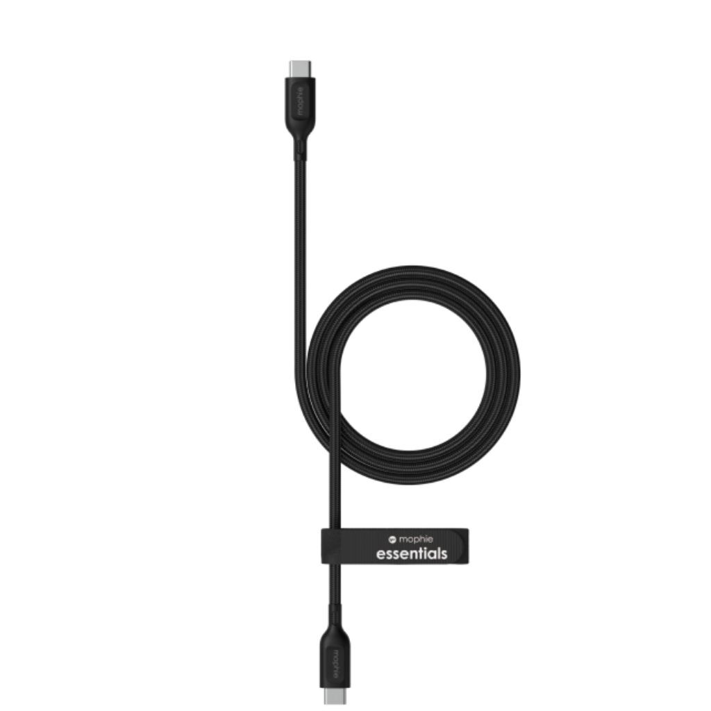 Cáp Mophie Essential Type-C to Type-C 60W 1M Chính Hãng-63105