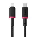 Cáp sạc nhanh Baseus Dura C-L 20W 1m - Màu đỏ đen-60097