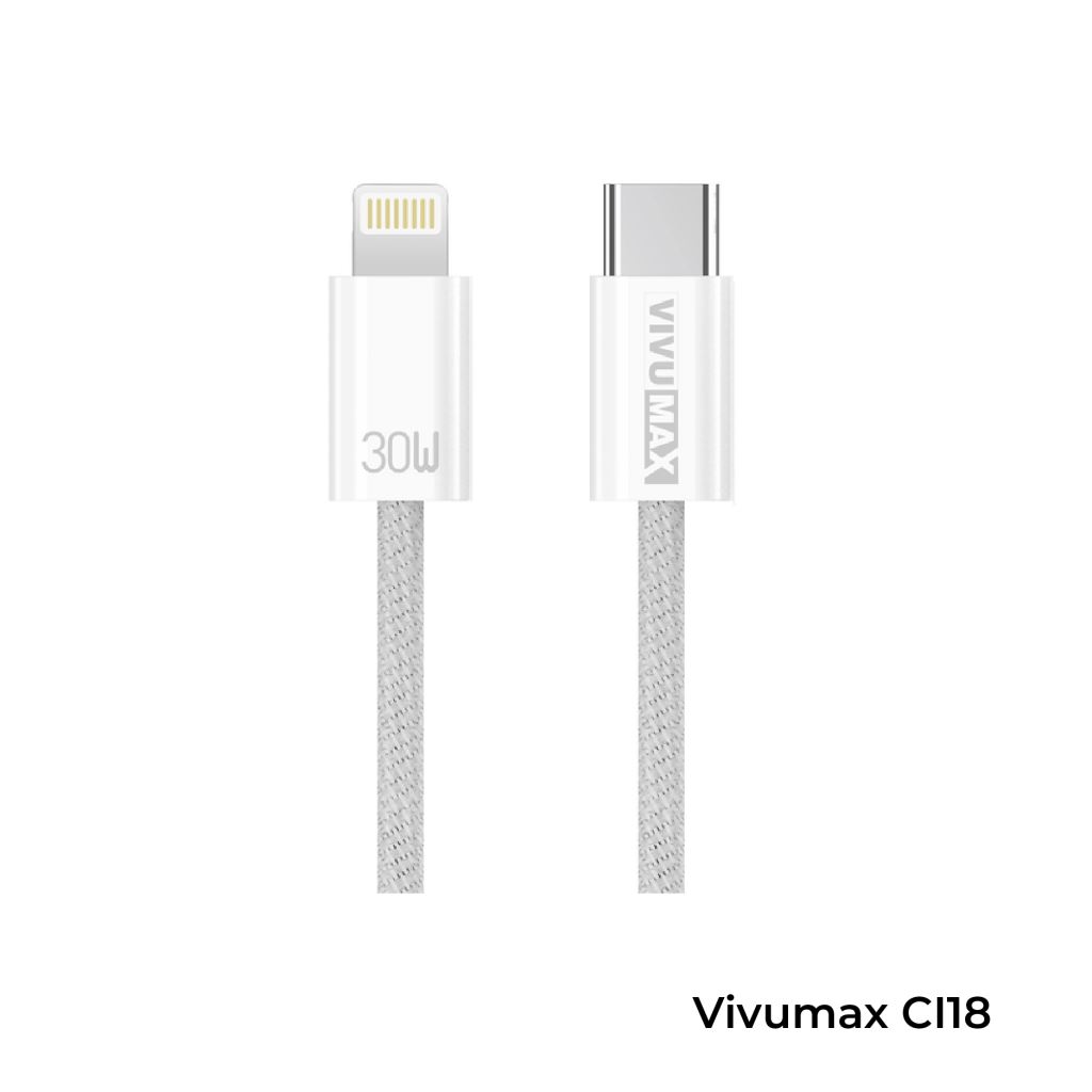 Cáp sạc nhanh Vivumax  C to Lightning 30W