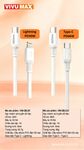 Cáp sạc nhanh Vivumax C25 C to C 66W-60916