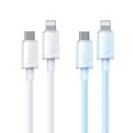 Cáp sạc nhanh Wekome Silicon 1m2 C to Lightning 30W WDC-73-56537
