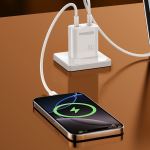 Củ sạc nhanh 2 cổng đổi chiều C-L 30W Vivumax C30 -59032