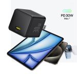 Củ sạc nhanh Baseus Palm 1C 30W US - Màu đen-60069