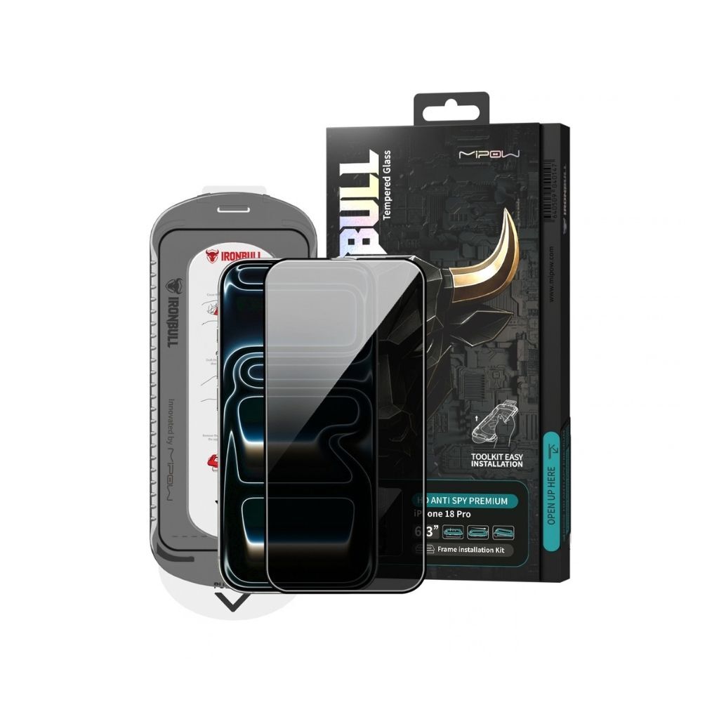 Kính Cường Lực MIPOW IRONBULL iPhone 18 Series Và IPhone Duo-62690