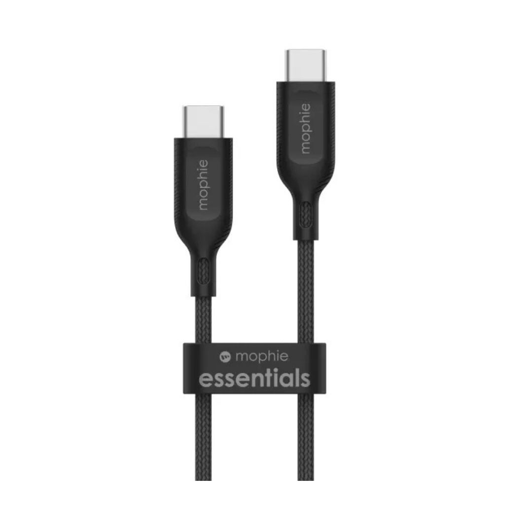 Cáp Mophie Essential Type-C to Type-C 60W 1M Chính Hãng-63106