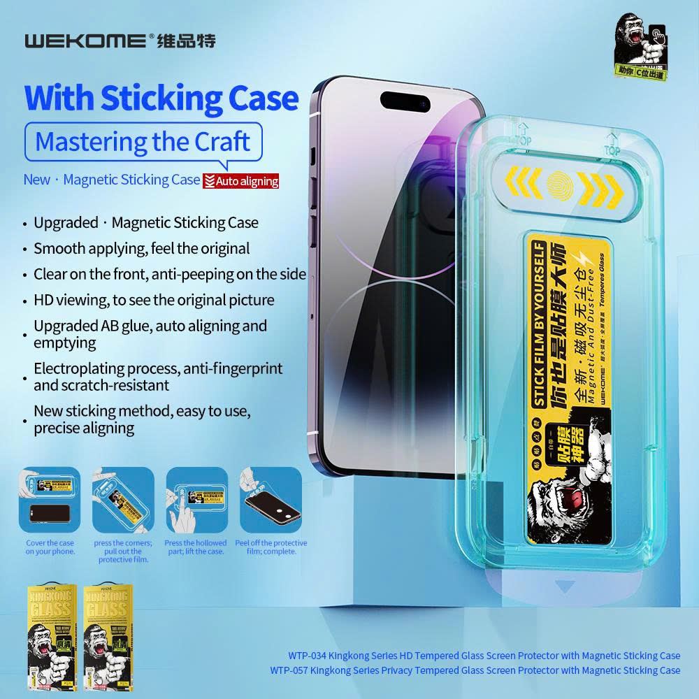 Kính cường lực Wekome WTP-034 Iphone 17 Series-57476