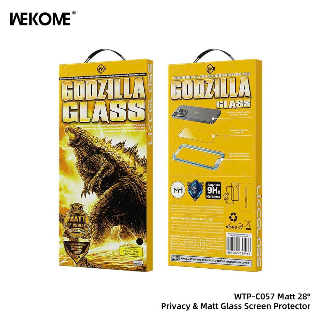 Kính cường lực Wekome WTP-C057 Matte Iphone 13 Series