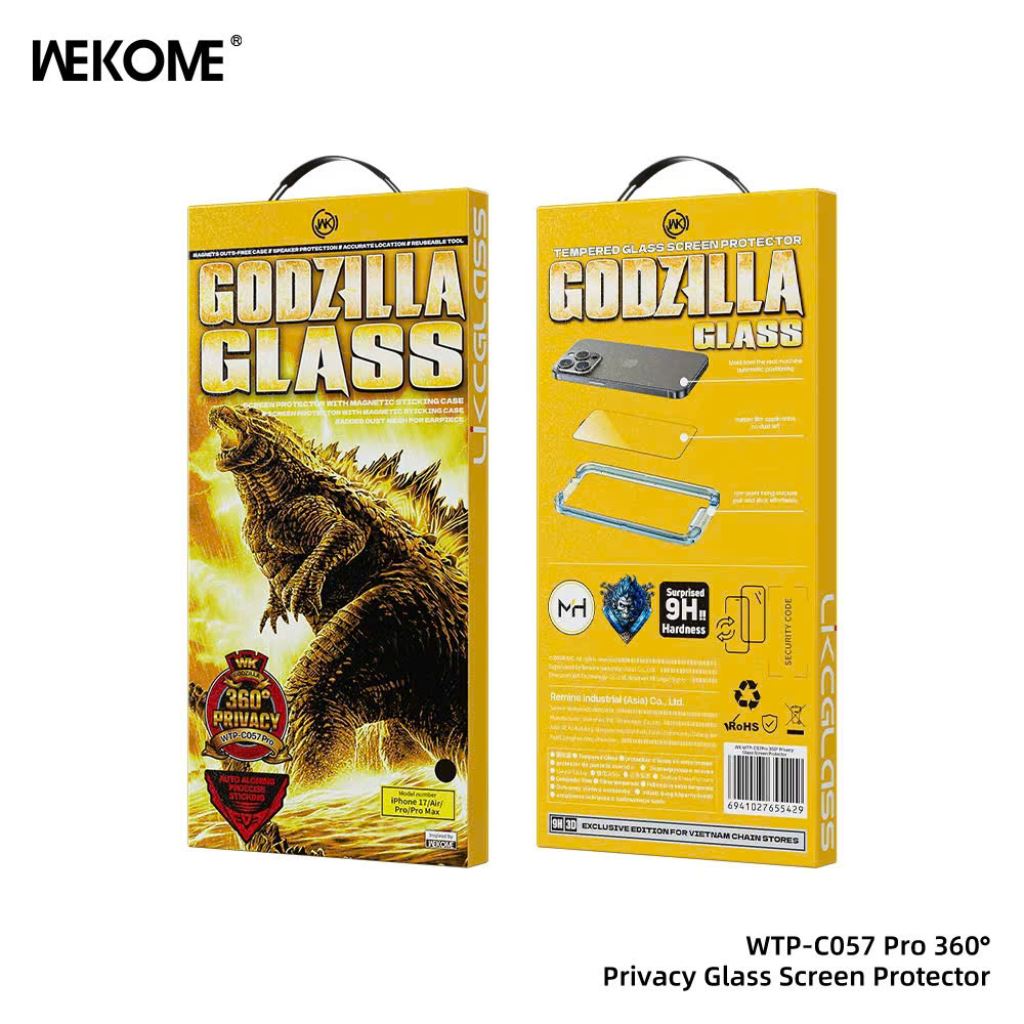 Kính cường lực Wekome WTP-C057 Pro 360 Iphone 12 Series