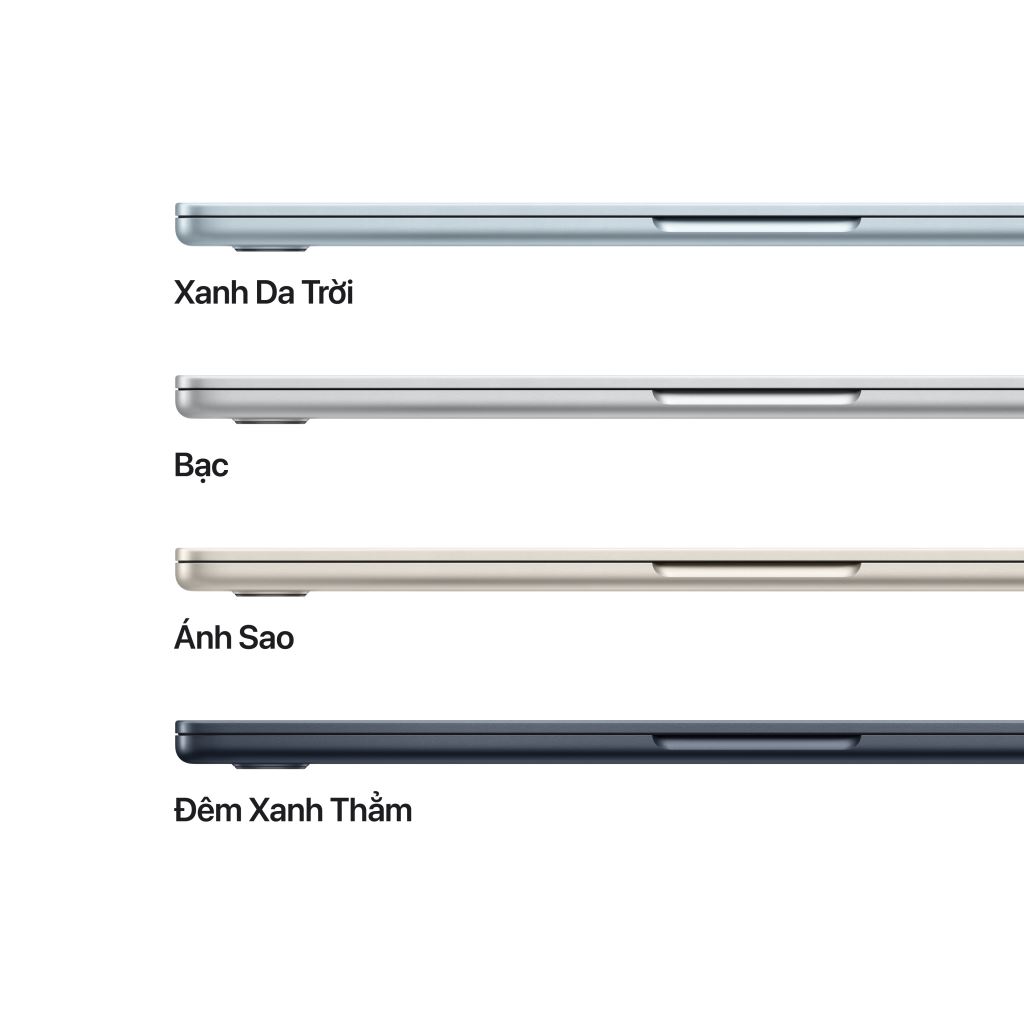 Macbook Air M4 13.6 Inches 10 CPU 8GPU 16GB 256GB - 1 đổi 1 12 tháng-55460