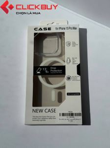 Ốp CASE Cao Cấp Trong Suốt Magsafe Iphone 15 Series