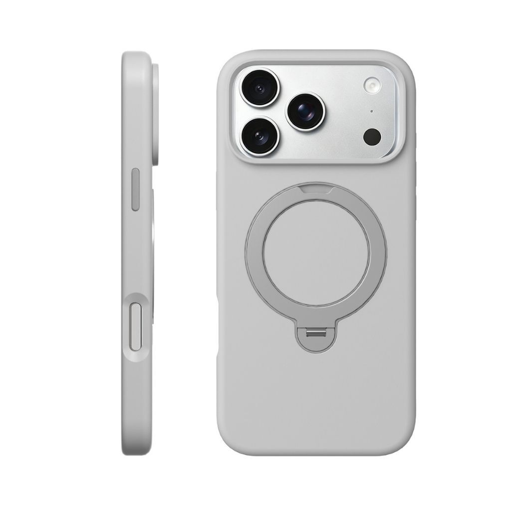 Ốp lưng Magsafe iPhone 18 Pro Max MIPOW IRONBULL SiliconEX Stand-63141