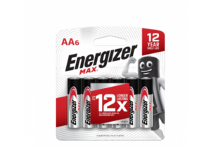 PIN ENERGIZER MAX AA E91 BP6 (6 Viên)