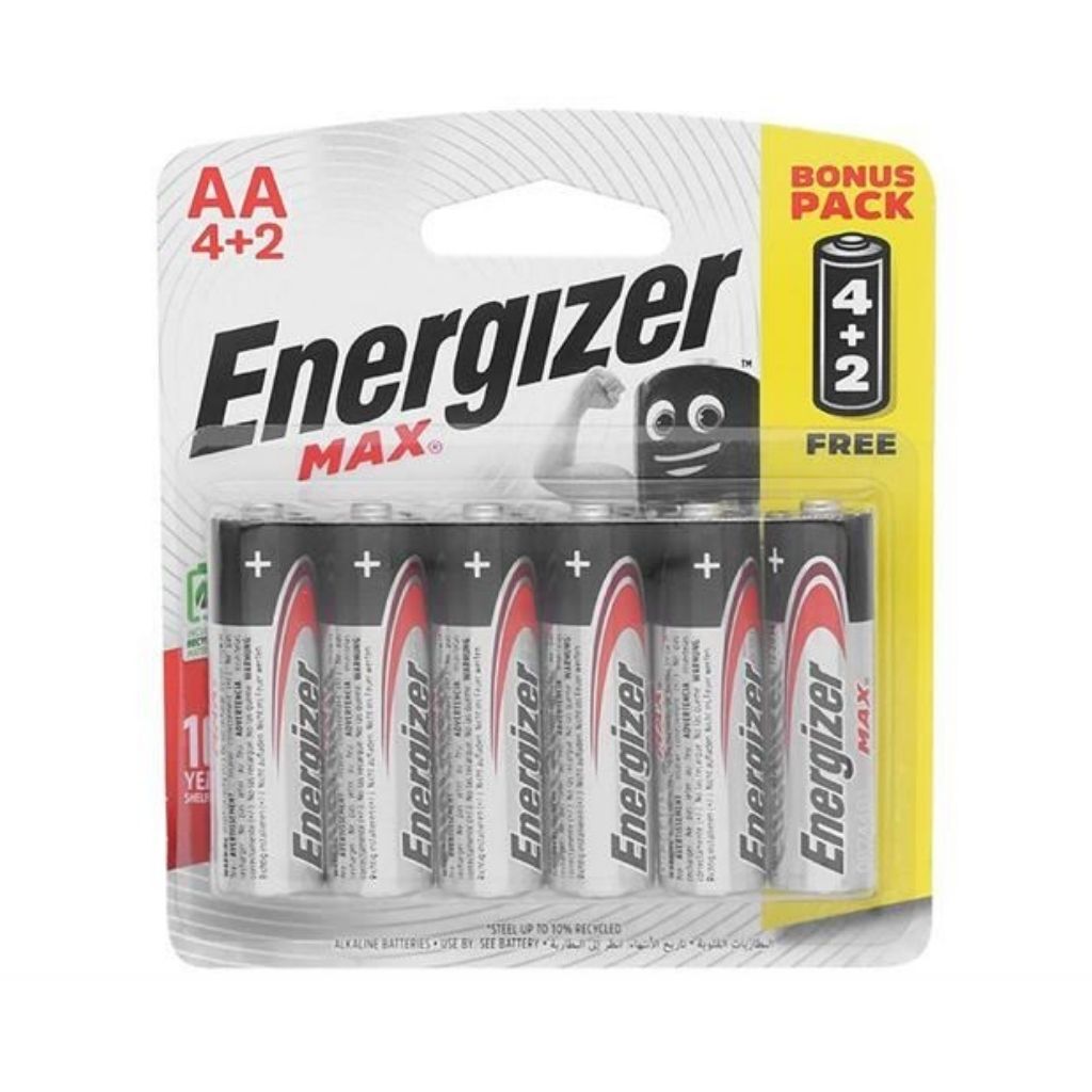 PIN ENERGIZER MAX AA E91 BP6 (6 Viên)-63080