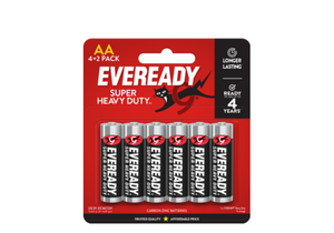 PIN EVEREADY SHD AA 1215 BP4+2 (6 Viên)