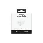 Sạc Mophie Essentials 30W 1C GaN Chính Hãng-63180