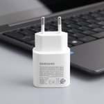 Sạc Samsung Super Fast Charging Chân Tròn Màu Đen - EP-TA800-54550