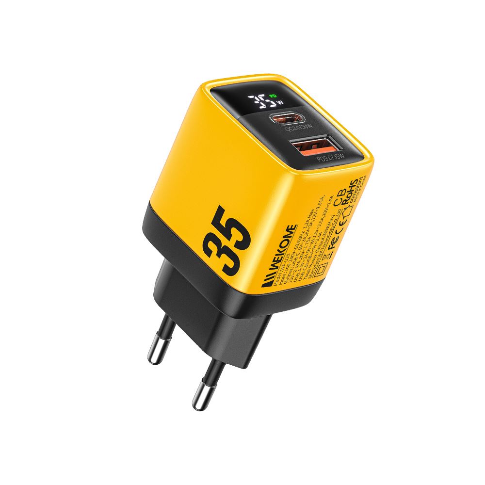 Sạc Wekome 35W WP-U25 (2 cổng USB-A & USB-C)-56551
