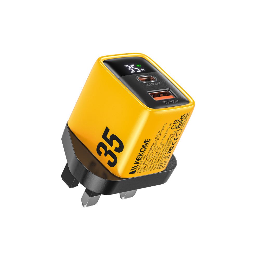 Sạc Wekome 35W WP-U25 (2 cổng USB-A & USB-C)-56552
