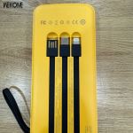 SDP Wekome 4 Cổng Màn Led 12W 10.000 mAh Màu Vàng - WP-09-55153
