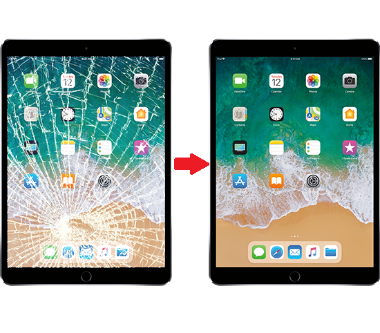 Thay ép kính iPad Air 2