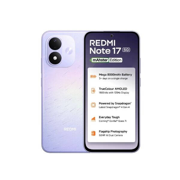 Xiaomi Redmi Note 17 (5G) 6GB 128GB - 1 Đổi 1 12 Tháng-61442