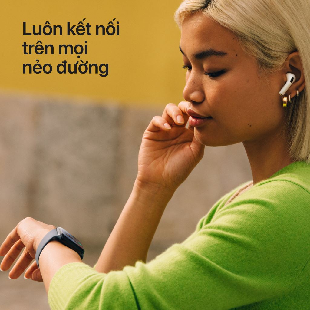 Apple Watch SE 3 GPS 40mm Viền nhôm dây cao su - bảo hành 1 đổi 1 12 tháng-56931
