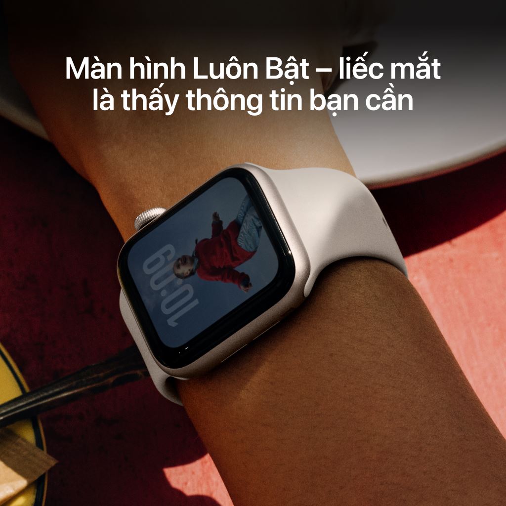 Apple Watch SE 3 5G 40mm Viền nhôm dây cao su - bảo hành 1 đổi 1 12 tháng-56998