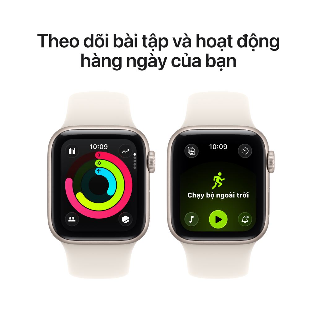 Apple Watch SE 3 5G 40mm Viền nhôm dây cao su - bảo hành 1 đổi 1 12 tháng-56999