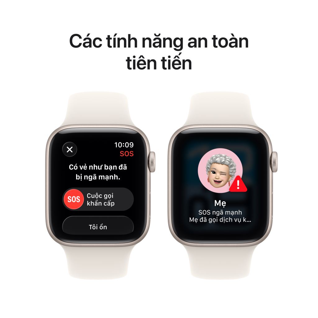 Apple Watch SE 3 5G 44mm Viền nhôm dây cao su - bảo hành 1 đổi 1 12 tháng-57023