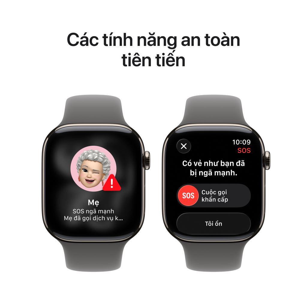 Apple Watch Series 11 5G 46mm Viền Titan Dây Cao Su - bảo hành 1 đổi 1 12 tháng-57249