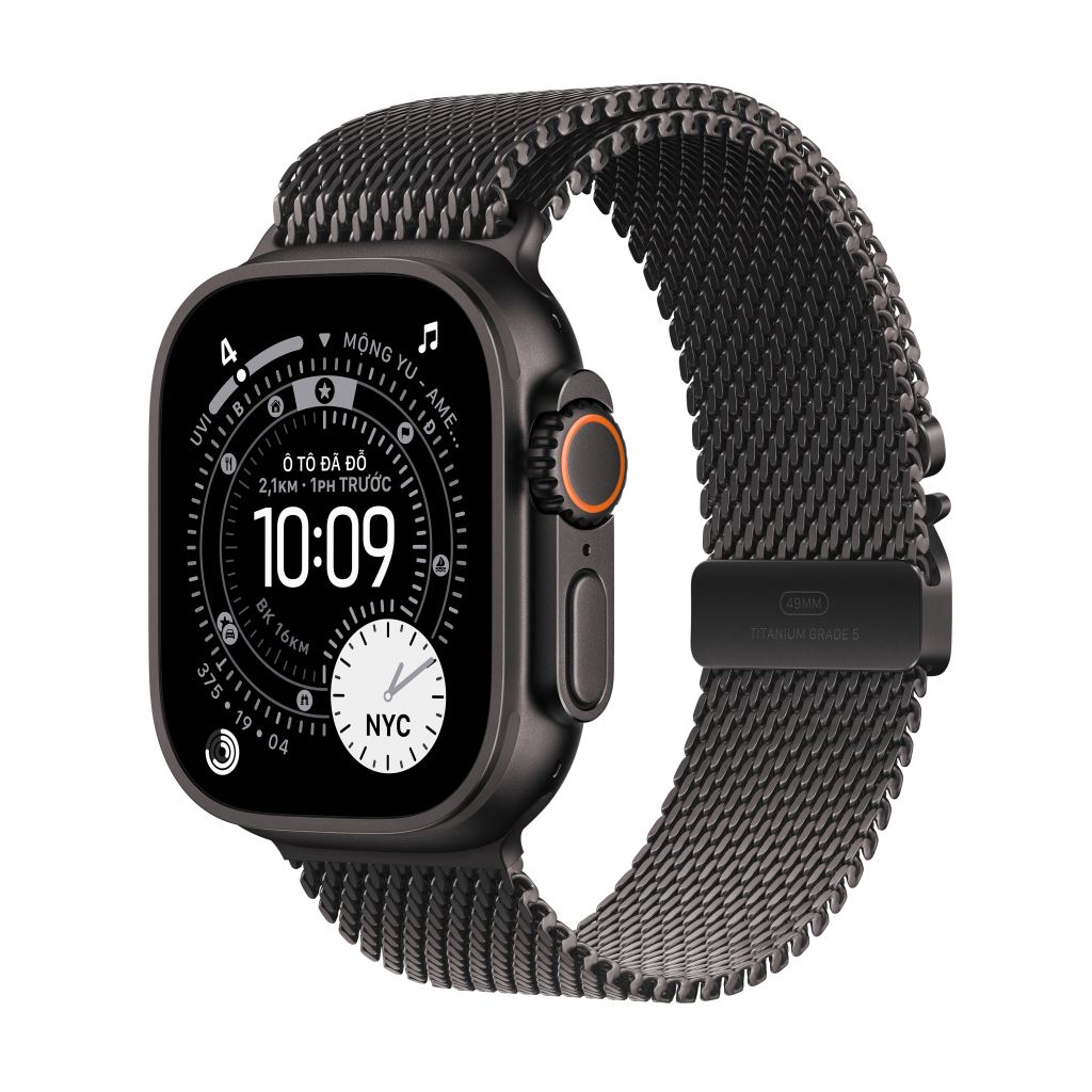 Apple Watch Ultra 3 5G 49mm Viền Titan Dây Thép - Bảo hành 1 đổi 1 12 tháng-57425