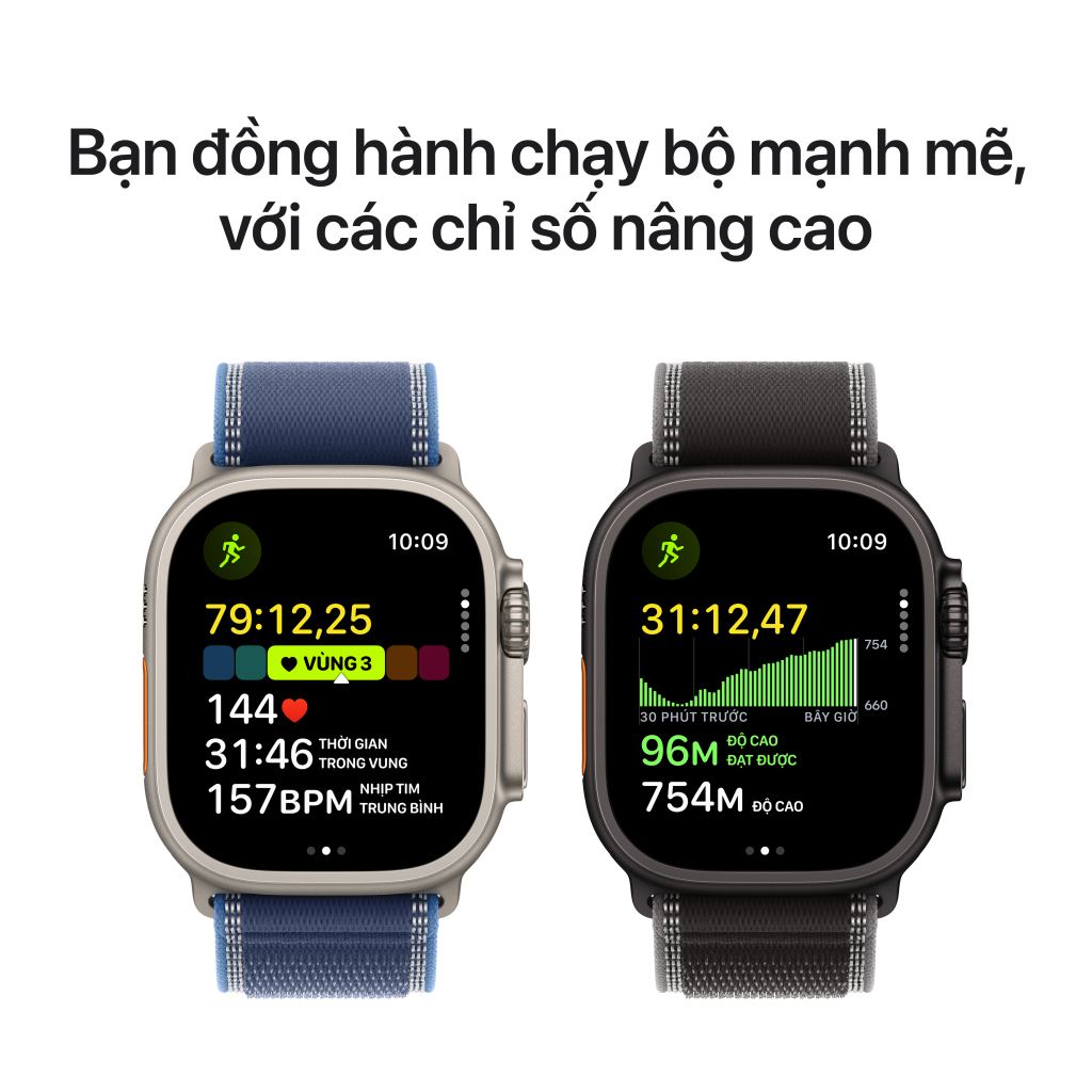 Apple Watch Ultra 3 5G 49mm Viền Titan Dây Thép - Bảo hành 1 đổi 1 12 tháng-57428