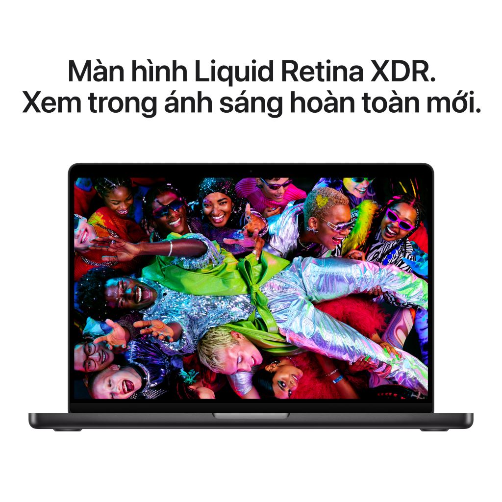 Macbook Pro 14 inch M5 10CPU 10GPU 16GB 512GB - 1 đổi 1 12 tháng-58365