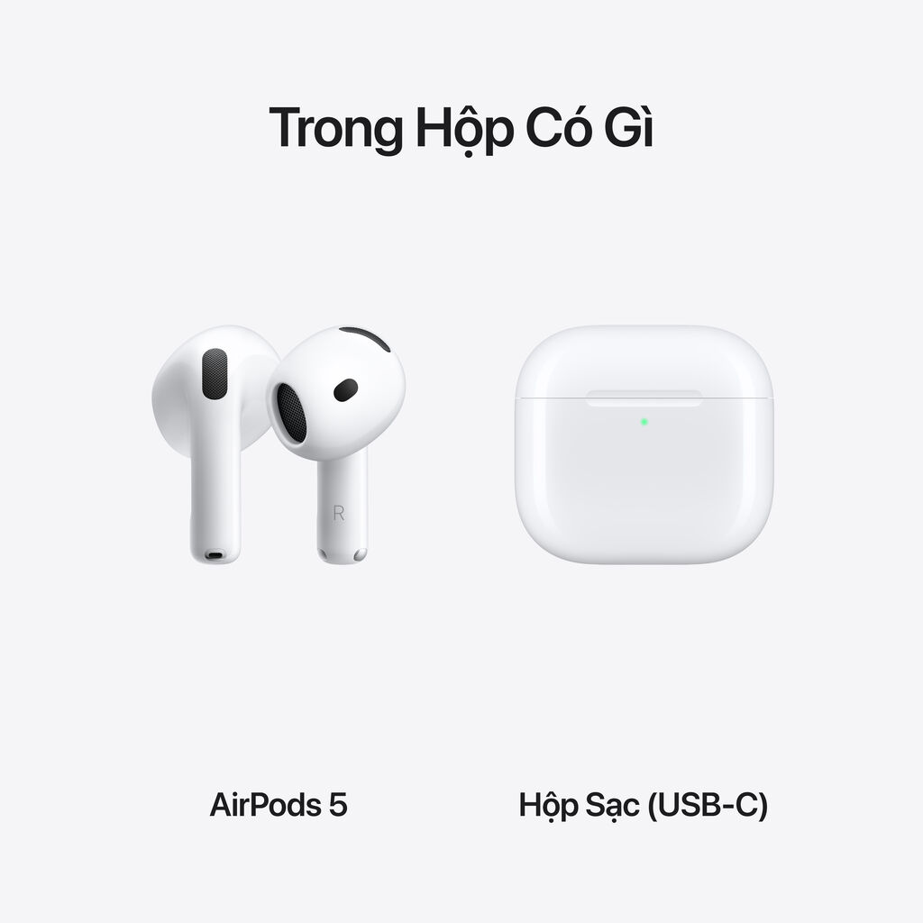 Tai Nghe Airpods 5 - Sạc Có Dây - Chính Hãng Việt Nam-62191