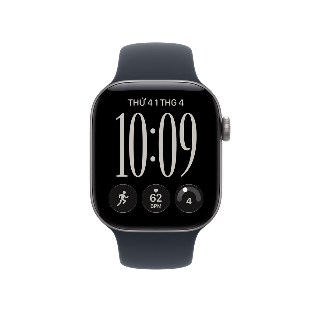 Apple Watch Series 12 5G 42mm Viền Nhôm Dây Cao Su - 1 đổi 1 12 tháng-62585
